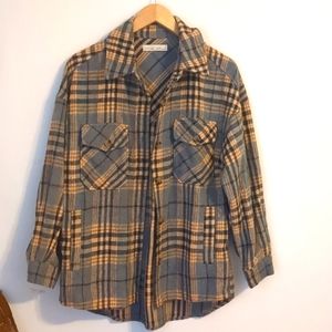 Plaid Shirt Jacket Shacket